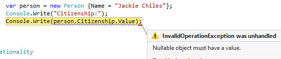 Handling nullables efficiently